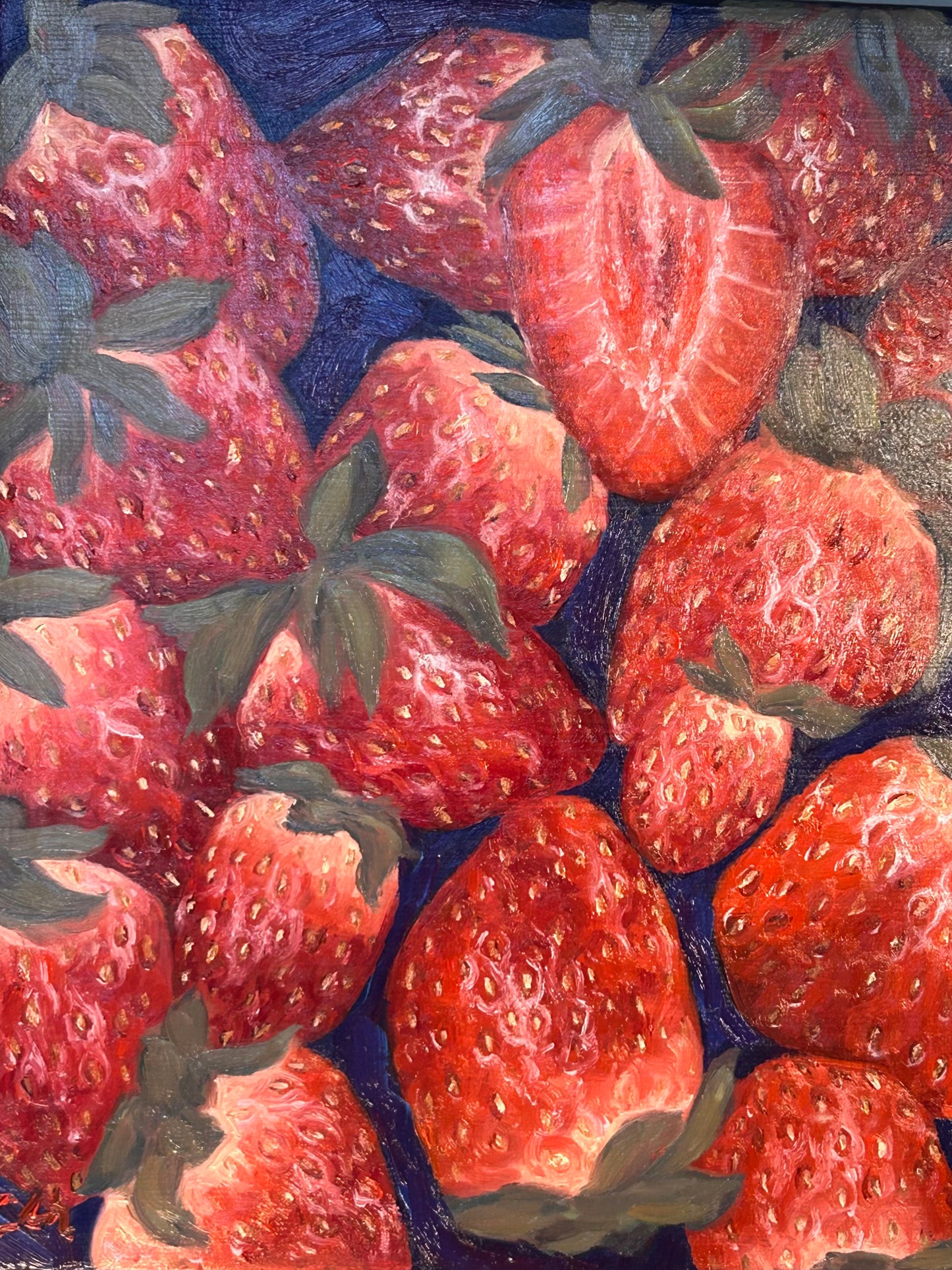 Freshly Picked Strawberries